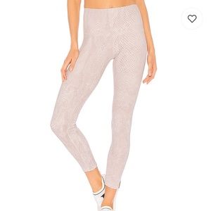 Biona High Rise Legging in Stone Snake